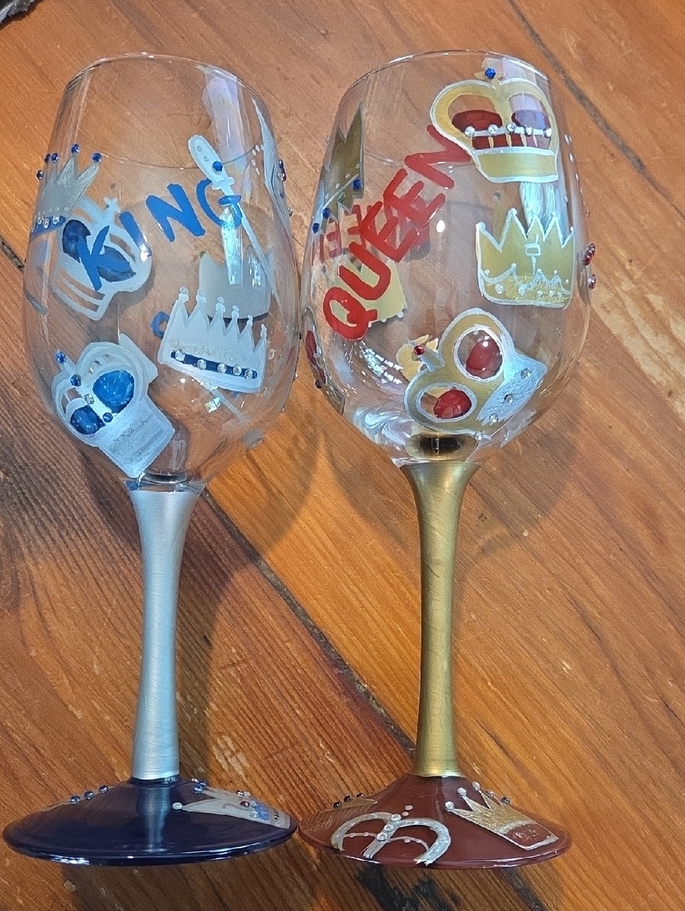 King & Queen Lolita Set Drinkware Wine Glasses Party Gift